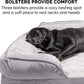 Orthopedic, Cooling Gel, and Memory Foam Pet Beds for Small, Medium, and Large Dogs and Cats - Luxe Perfect Comfort Sofa Dog Bed, Performance Linen Sofa Dog Bed, and More