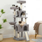 Domestic Delivery Multi-Level Cat Tree Tower Climb Furniture Scratching Post for Indoor House Pet Supplies Kitten Toy Cozy Condo